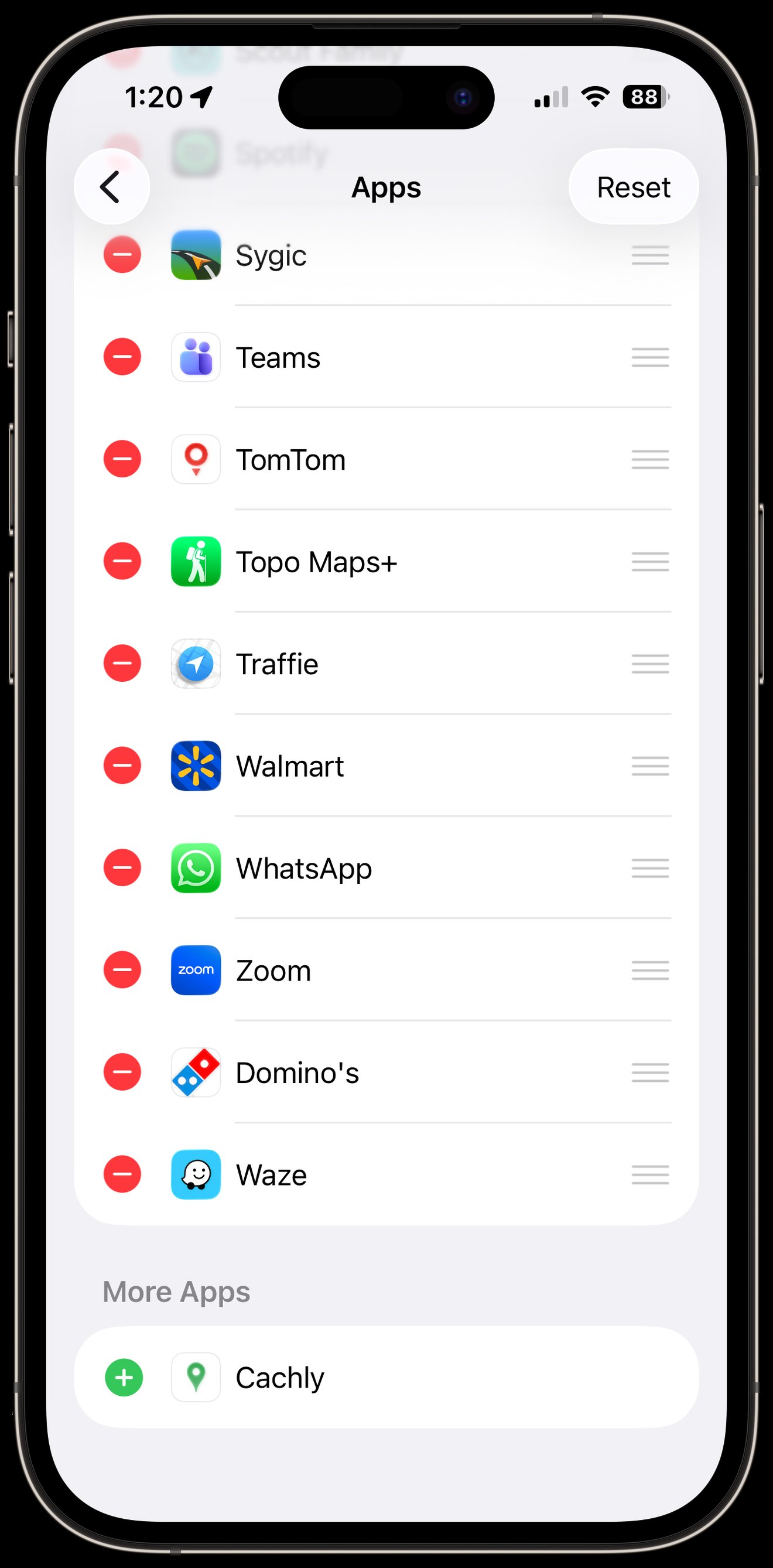 CarPlay screenshot