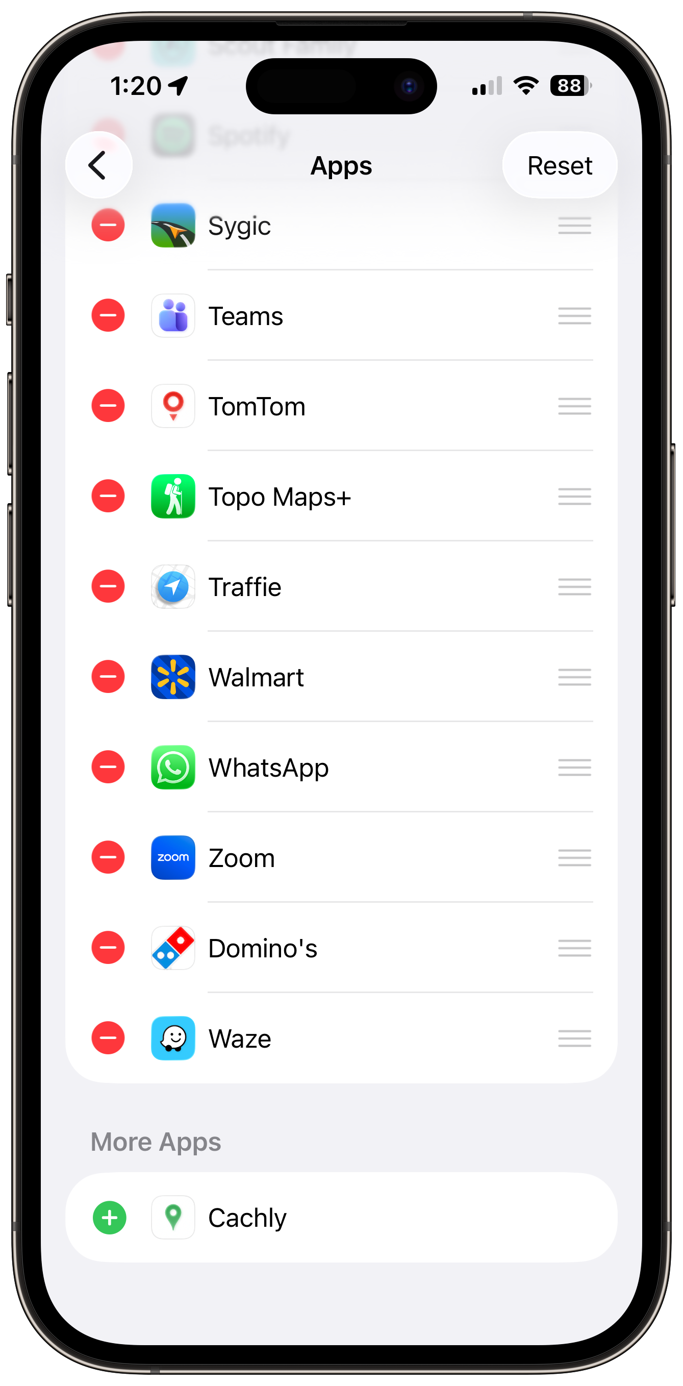 CarPlay screenshot