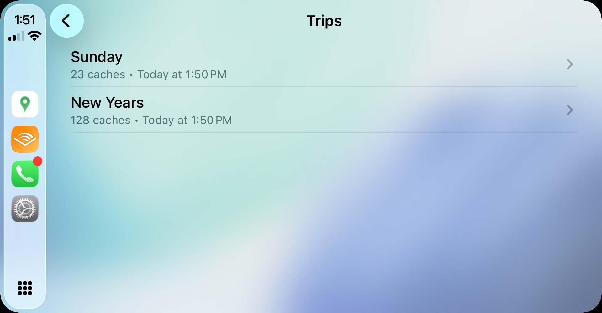 CarPlay screenshot