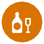 Alcohol shop map icon