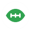 American football map icon