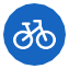Bicycle map icon