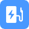 Charging station map icon