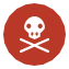 Danger map icon