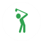 Golf map icon