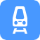 Metro / subway map icon