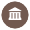 Town hall map icon