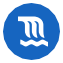 Waterfall map icon