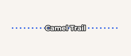 Cycle path map style