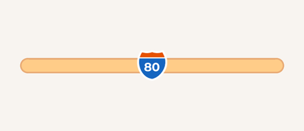 Motorway map style