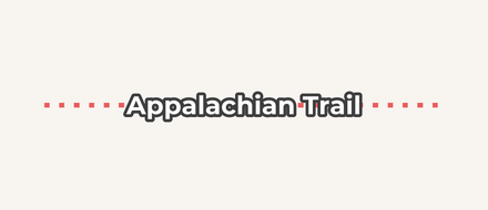 Path / trail map style