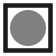 Round background route symbol