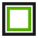 Frame background route symbol