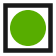 Round background route symbol