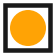Round background route symbol