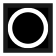 Circle background route symbol