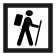 Hiker route symbol