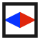 Red diamond route symbol