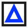 Triangle (outline) route symbol