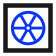 Wheel route symbol