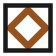Diamond (outline) route symbol
