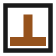 Turned T route symbol