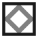Diamond (outline) route symbol