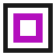 Rectangle (outline) route symbol