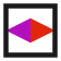Red diamond route symbol