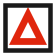 Triangle (outline) route symbol