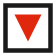 Triangle (inverted) route symbol