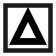 Triangle (outline) route symbol