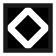 Diamond (outline) route symbol
