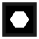 Hexagon route symbol