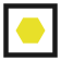 Hexagon route symbol