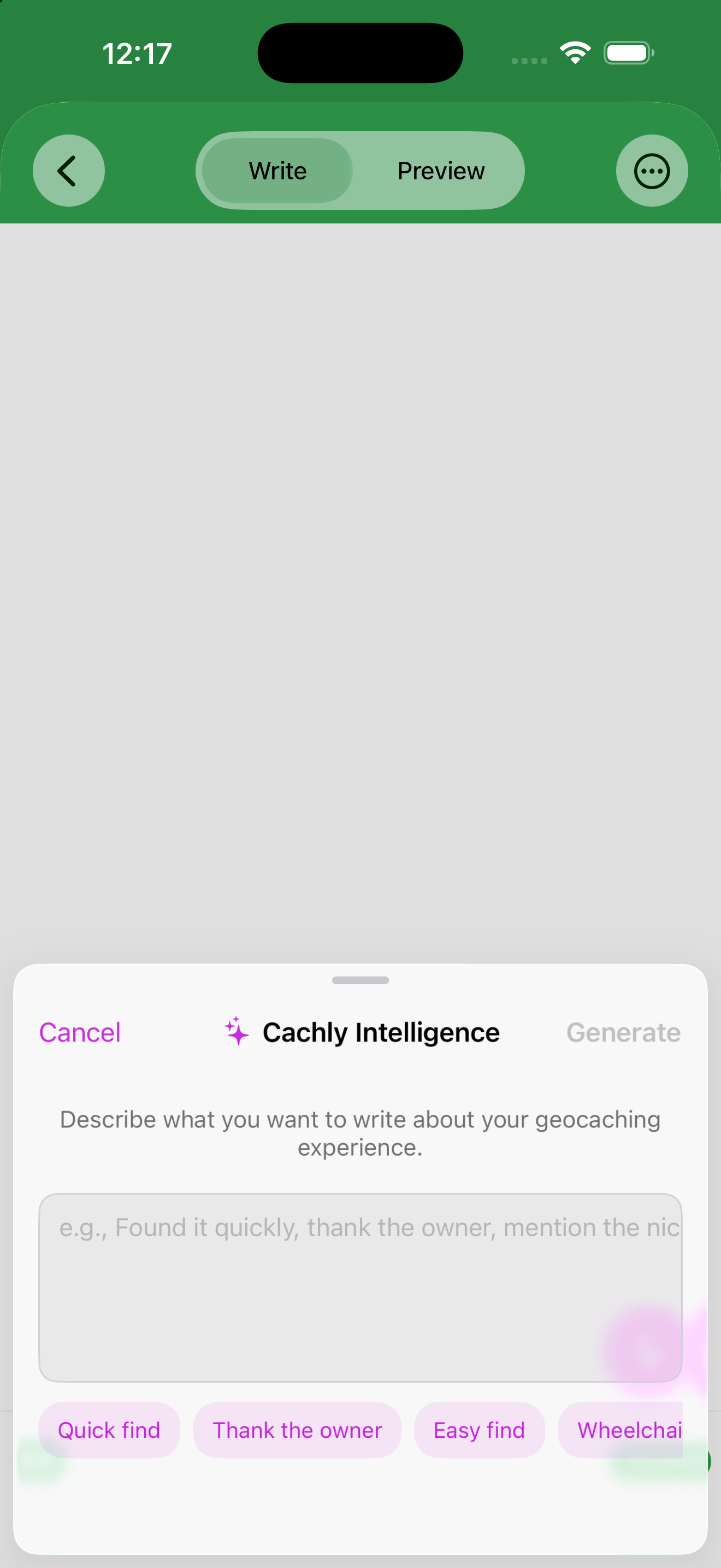 Log writing: describe what you want to say…