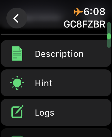 Scroll for the full sections: Description, Hint, Logs and more.