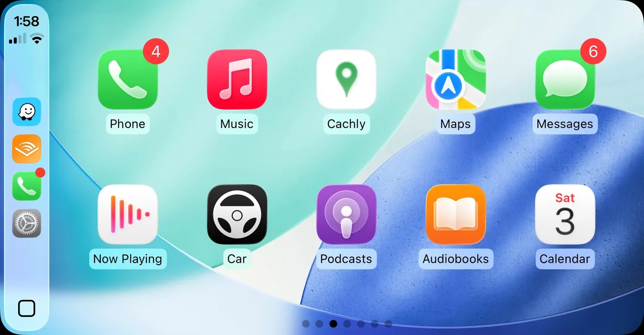 Cachly CarPlay Home Screen