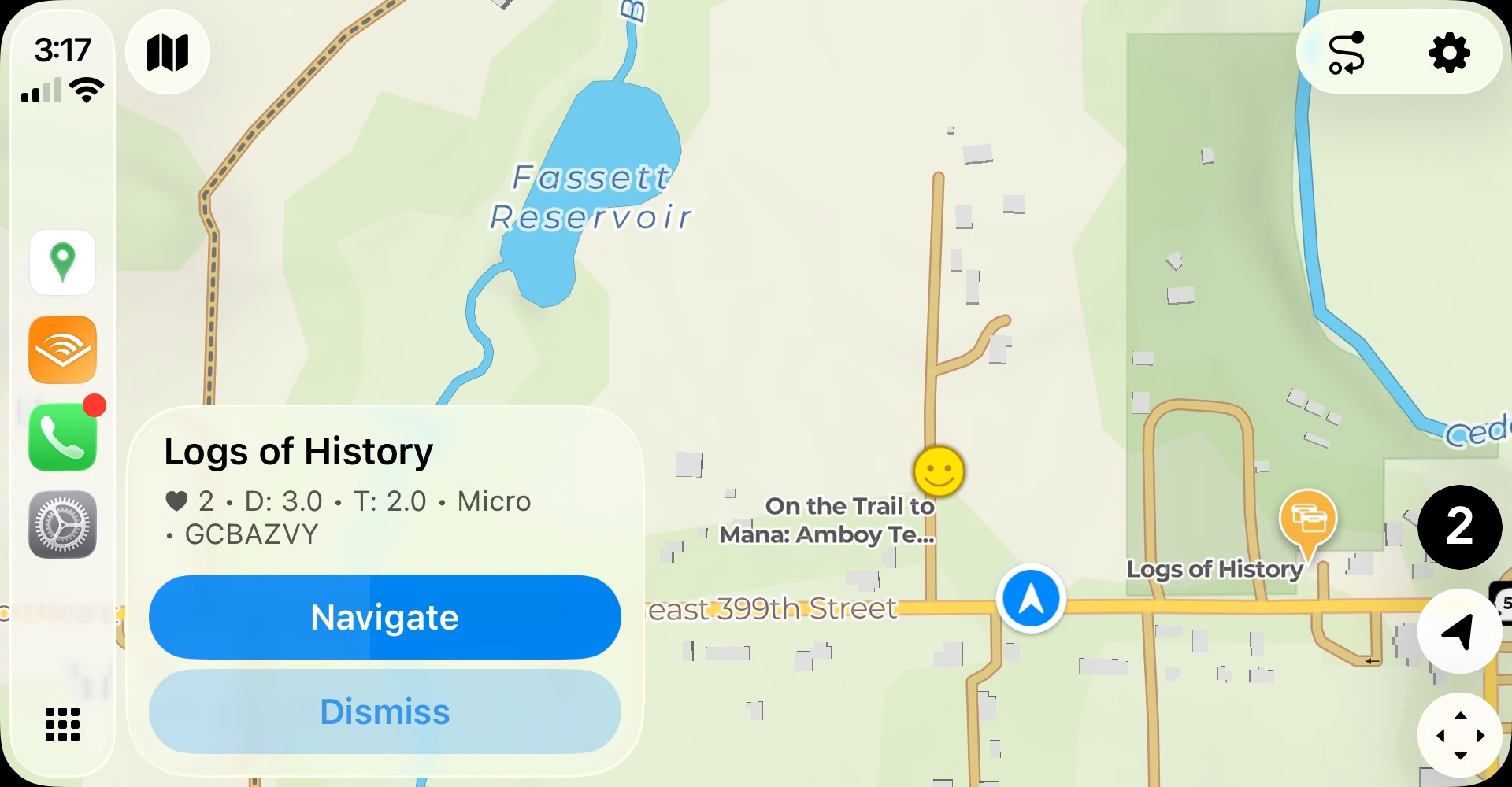 Cachly CarPlay Navigation