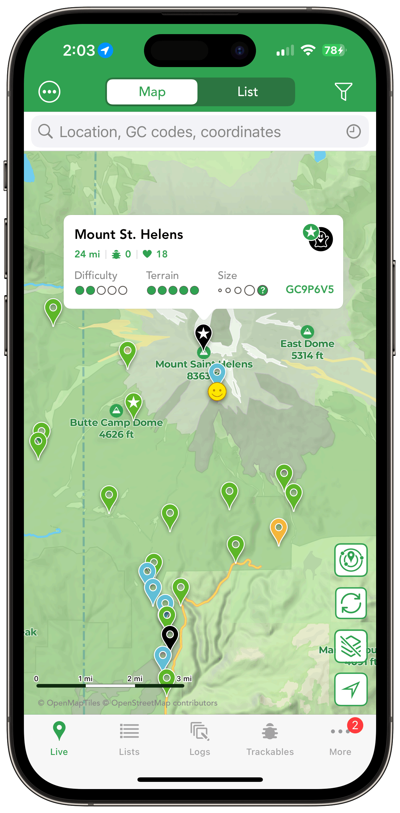 Cachly App Screenshot