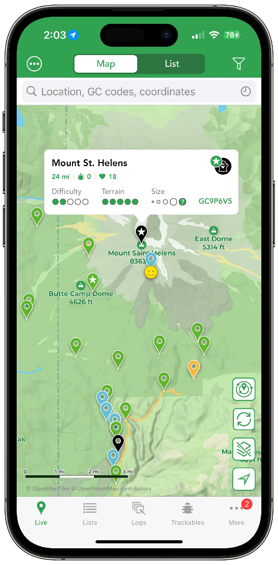 Cachly App Screenshot